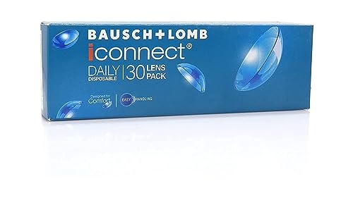 Bausch & Lomb Iconnect Daily Contact Lens - Spherical | Daily Disposable | Hydrogel Material | (-5, Pack of 30) - Image 2 thumbnail