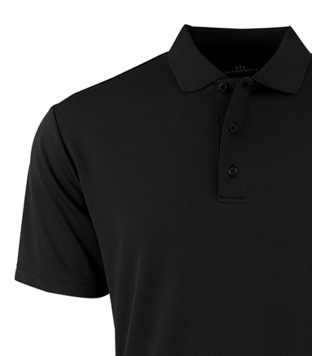 Men's Collegiate Polyester Mesh Team Icon Polo3