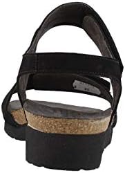 NAOT Women's, Aisha Sandal - Wide Width Black Nubuck 40 M | Image 5