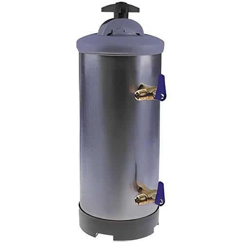 MBH - Descalcificador Profesional 12L con 2 Válvulas para Lavavajillas. Filtro Antical Manual para Cocina Industrial y Hostelería