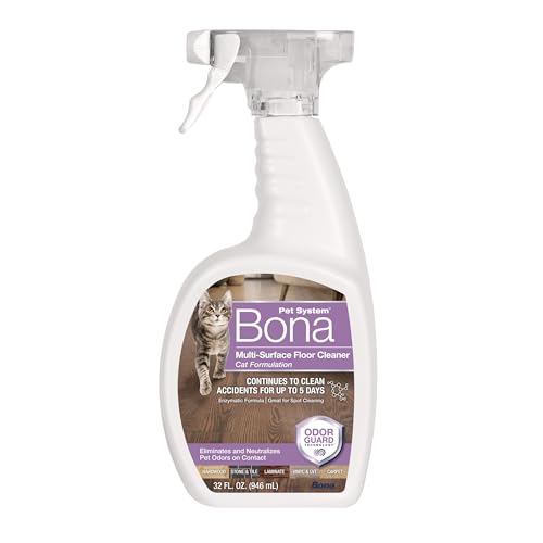 Image of Bona Pet Spray Odor Eliminator - Cat Formulation - 32 fl oz
