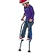 Original Walkaroo Steel 'Wee' Balance Stilts with Adjustable Height for Little Kids & Beginners (Ages 4+ and up to 120 lbs) For Active Play & Excercise; comes in Assorted Colors (Red or Blue)