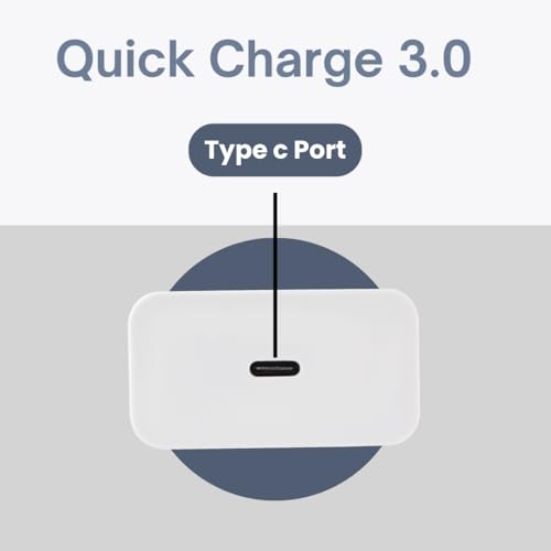 Image of Hoerrye Google 30W Type C to C Fast Charging Charger with 1M Cable for Pixel 9 Pro /8 Pro /8 /8a /Pixel 7 Pro /7 /7a /Pixel 6 Pro /6 /6a & Other SB C Android Phone|Support Rapid Charge Power Adapter,White