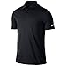 Nike Golf Men's Victory Solid Polo, Black/White, XXX-Large