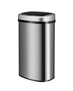 Juskys 300635 Sensor-Mülleimer 60L Edelstahl