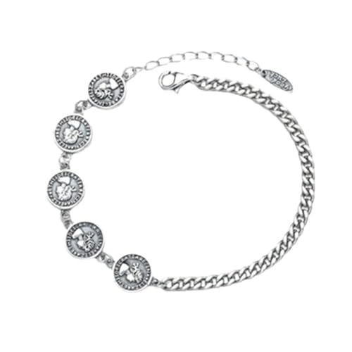 Bracelet chaîne irrégulière femme vent froid bijou tendance minimaliste