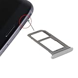 LENASH SIM Card Tray and Micro SD Card Tray for Galaxy S7 Edge / G935(Blue) Sim Card Replacement (Co