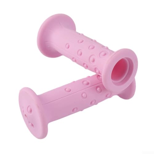 Niceminiwall BTWIN - Puños de goma antideslizante para manillar de bicicleta, 18 mm de diámetro interior, para bicicletas de niños de 14 a 16 pulgadas, piezas de repuesto de tubo redondo