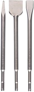 Bosch 2607019457 SDS Plus Chisel Set, Silver, 3 Count (Pack of 1)