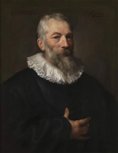 Affiche le Peintre Pepijn par Van Dyck pour habiller un grand mur vide 60x90cm