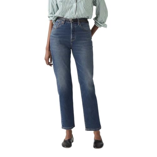 501 Crop Lightweight History Today Ltw jean femme tendance coupe droite légère