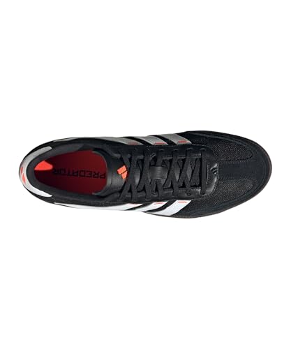 adidas Performance Predator Freestyle IN Dark Spark Weiß schwarzweissrot, 40 2/3 Unisex – Ansicht 4