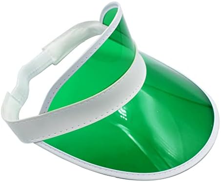 Poker Tournament Print Sun Visor Hat - Adjustable Empty Top Baseball Cap For Men & Women, Black