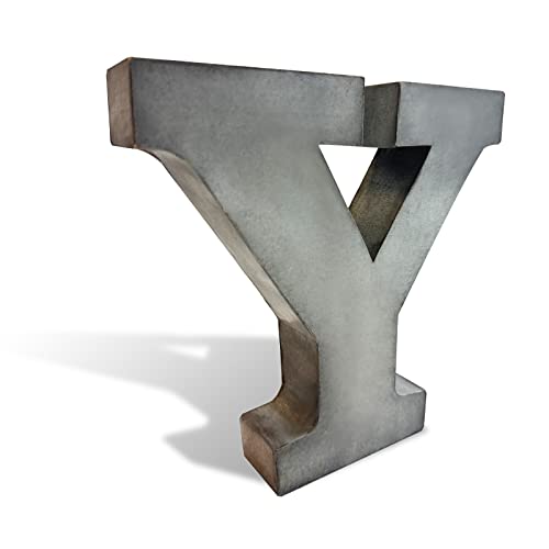 Hline Living Galvanized Metal Letters - 7" 3D Metal Letter