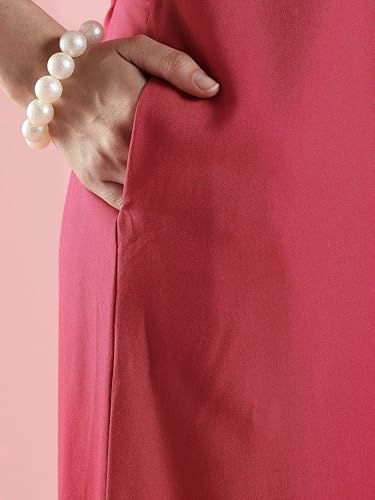 Image of 9shines Label Stylish Alpine Nighty Maxi for Women | Full Length Trendy Nightgown | Premium Nightdress | Nightwear | Heavy Embroidery Nighty with Pockets(2891)