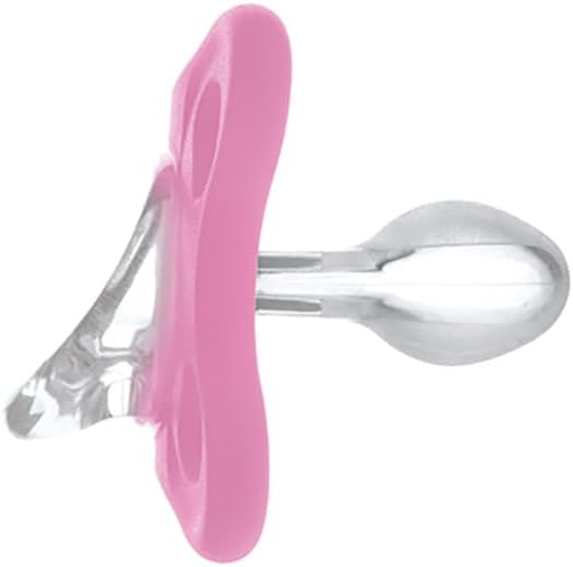 MAM Baby 1 Chupeta Comfort 100% Silicone para Crianças 0-2 Meses, Com Caixa Esterilizadora, Rosa MAM Baby 1 Chupeta Comfort 100% Silicone para Crianças 0-2 Meses, Com Caixa Esterilizadora, Rosa