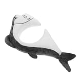 [Housoutil] 1個 塩漬け 魚 ヘッドバンド 面白い ぬいぐるみ サメ ボディ 枕 面白い パーティー 帽子 海 コスチューム インフレータブル 魚 帽子 アクセサリー 顔 カメ 面白い 魚 ぬ