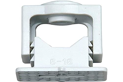 Kopp 341704089 Greif-Iso-Schellen 6-16 mm mit Klemmschraube 10 Stück grau