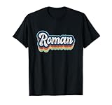 Tuo padre si chiama Roman? Conosci qualcuno chiamato Roman? Questo simpatico e divertente design invecchiato con colore retrò vintage che dice Roman è il miglior regalo per la festa della mamma per lui