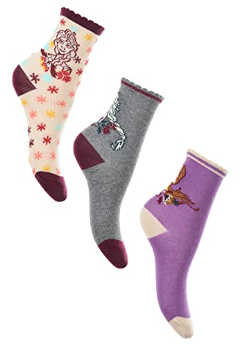 Set of 3 works of Disney Frozen various models for sissy (31-34, VH0603 MULTICOLOR)