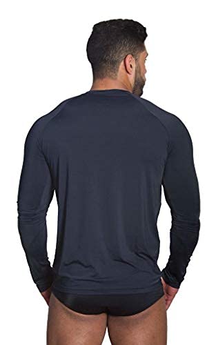 Kit 3 Camisetas Térmica Polo Sport Segunda Pele Uv Unissex Branco/Cinza e Preto (GG)