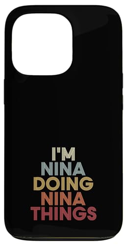 Nina Name Nina Personalized Name First Given �X�}�z�P�[�X iPhone 13 Pro �p