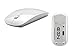 Price comparison product image Slim wireless mini optical mouse with usb receiver 2.4G for laptops/desktop PC XP/Vista/Windows 7/Windows 10/ Macintosh. Double sided board - white colour in gloss finish. I am UK seller!