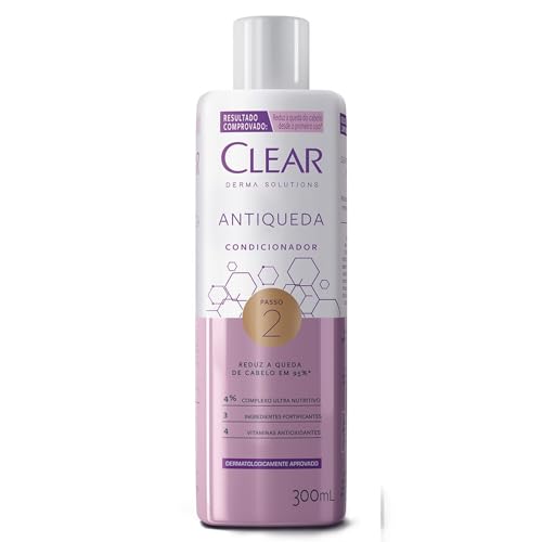Clear Condicionador Antiqueda Derma Solutions 300Ml