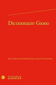 Hardcover Dictionnaire Giono [French] Book