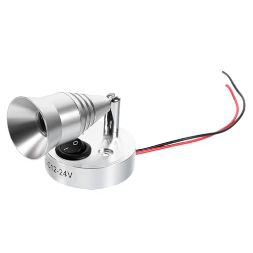 GRIRIW LED Rv Reading Lamp with Touch Switch Warm White Lighting Tool for Study and Work Compact Eye Protection Replacement for Rv and Vehicle Lighting