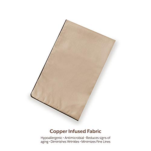Soft-Tex Biopedic Pillowcase With Cupron, Copper, Queen/Standard #TOP3