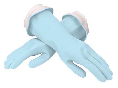Casabella Waterblock Premium Gloves Aqua Blue Small