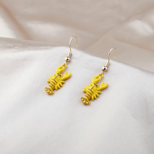 Lobster Earring Lobster Lover Gift Red Lobster Crayfish Jewelry For Seafood Fan Beach Lovers4