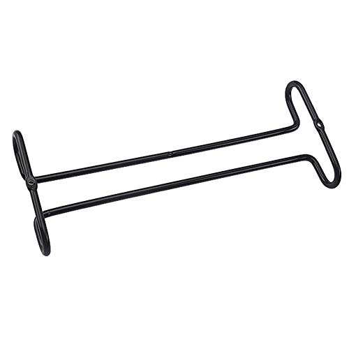 VSTAR66 - Soporte para colgar copas de vino y copas de vino, soporte de metal para cocina, copas de vino, accesorios negro