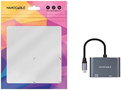 USB-C to HDMI/VGA Converter 15cm Grey