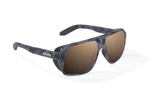 Image of Bajio Cocho Polarized Sunglasses - Removable Folding Side Shields - XL Fit - Medium Wrap