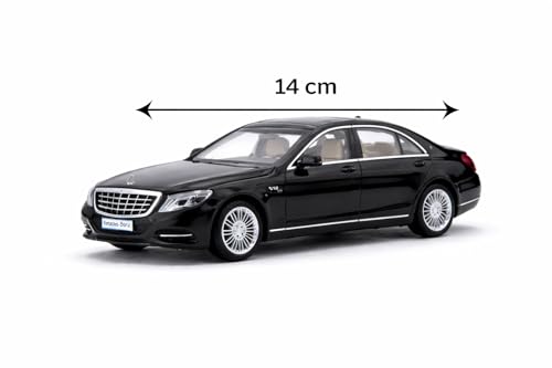 Image of Wizplex MSZ Official Licensed Mercedes S 600 Diecast Model Car 1:32 Scale | Light & Sound | Pull Back Action | Metal Luxury Sedan Toy | Collectible Display & Gift