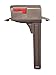 Gibraltar Mailboxes Classic Medium Capacity Double-Walled Plastic Mocha, All-In-One Mailbox & Post Combo Kit, GCL10000M,large