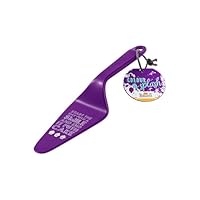 Paletta Per Torte RBV Birkmann - Color Kitchen Con Scritta, Turchese, 26cm - Foto 7