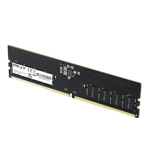 Image of PNY Performance 8GB (1x8GB) DDR5 RAM 5600MHz (PC5-44800) - CL46, 1.1V - Compatible with 5200MHz, 4800MHz - Desktop Memory Kit - MD8GSD5560046-TB - Not Compatible with Intel 15th Gen