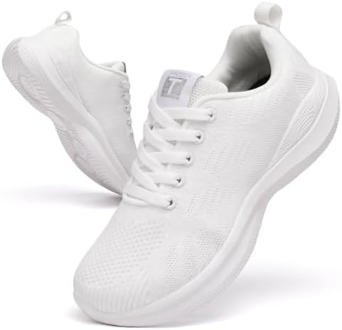 TIANZEBEN Damen Turnschuhe Laufschuhe Sportschuhe rutschfeste Sohle Fitnessschuhe für Jogging Gym & Streetwear Leicht zu Reinigen & Pflegeleicht Moderne Freizeitschuhe für jeden Ta