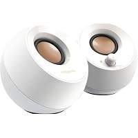 Creative Labs Pebble 4.4W blanco altavoz - Altavoces (2.0