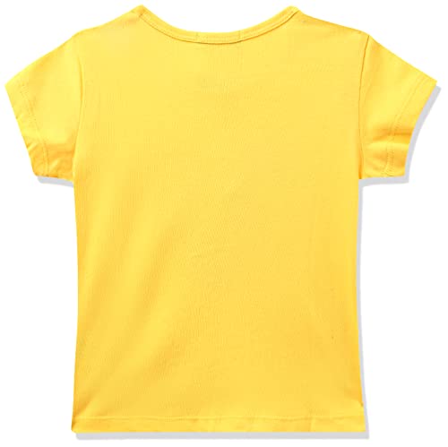 Image of United Colors of Benetton Baby-Girl's Solid Regular Fit T-Shirt
