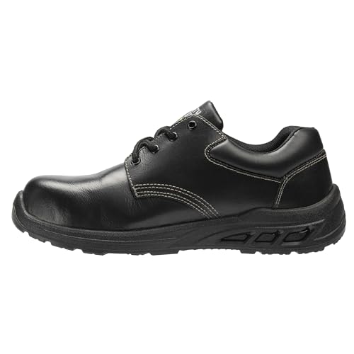 Image of SAFETY JOGGER Safety Shoe FITSTAR S1 | Slip Resistant, 200J Steel Toe, Shock Absorption, PU Sole, Anti-Static, ISI Marked | Size 08 UK /INDIA