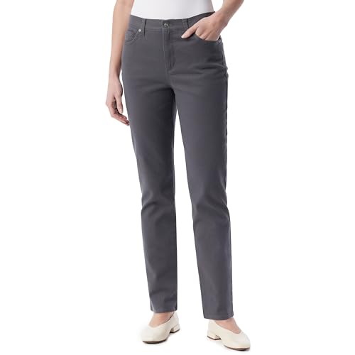 Image of Gloria Vanderbilt Womens Amanda Classic High Rise Tapered Jean Petite