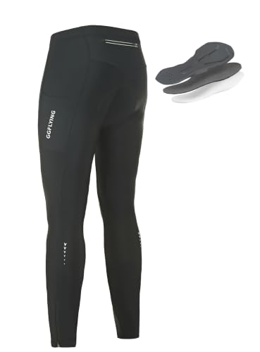 GGFLYING Mens 5D Padded Bike Pants