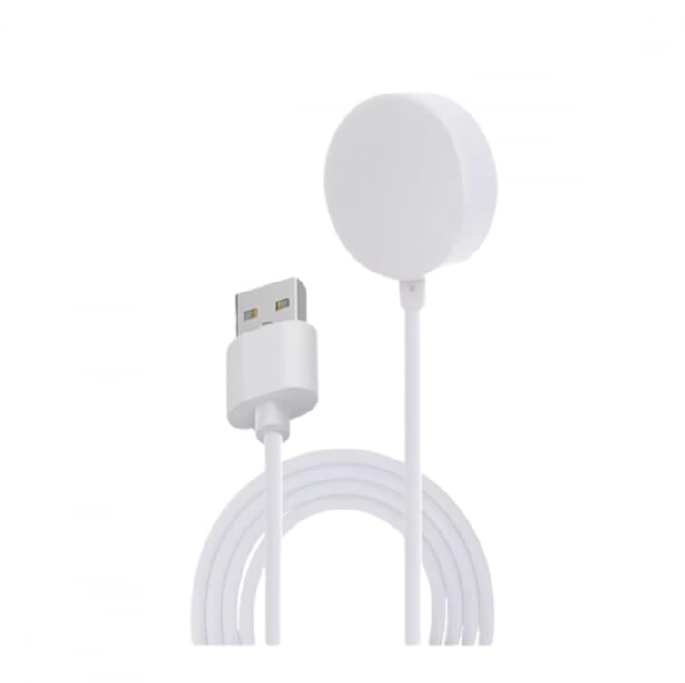 Carregador por Indução Universal para Smartwatch Série HW, 5V/1A, USB, Fio de Cobre Puro, 30cm, Portátil