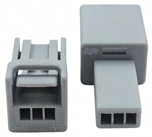 Evita falsos contactos con el conector eléctrico MX34003SF1 hembra de 3 pines y 15cm 3