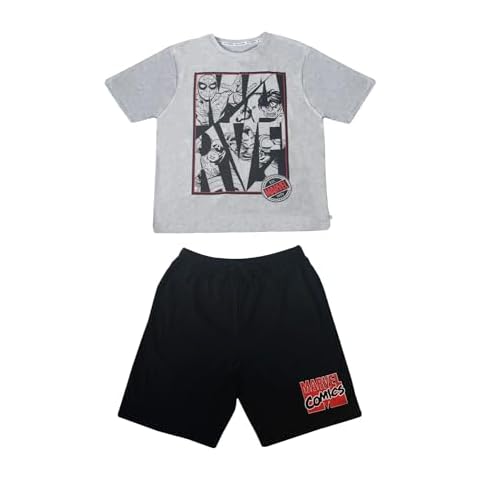 Marvel Mens Organic Cotton PJ Set Cover