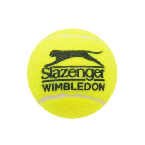 Slazenger Wimbledon 4 Tennis Balls, Yellow, one Size - Image 3